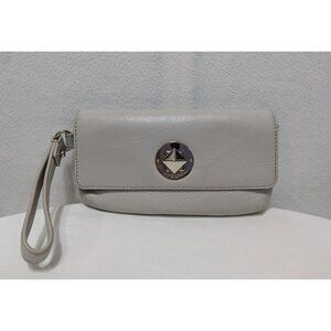 Kate Spade Chrystie Street Evan Large Leather Wristlet Clutch WLRU1868
